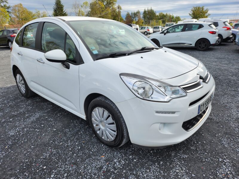 CITROEN C3 II pureteck 70cv 2013  90000 km 