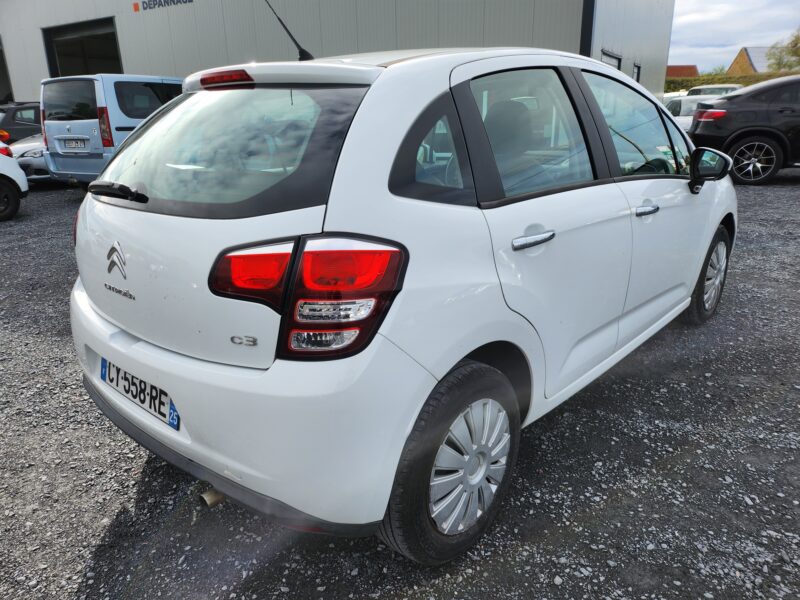 CITROEN C3 II pureteck 70cv 2013  90000 km 