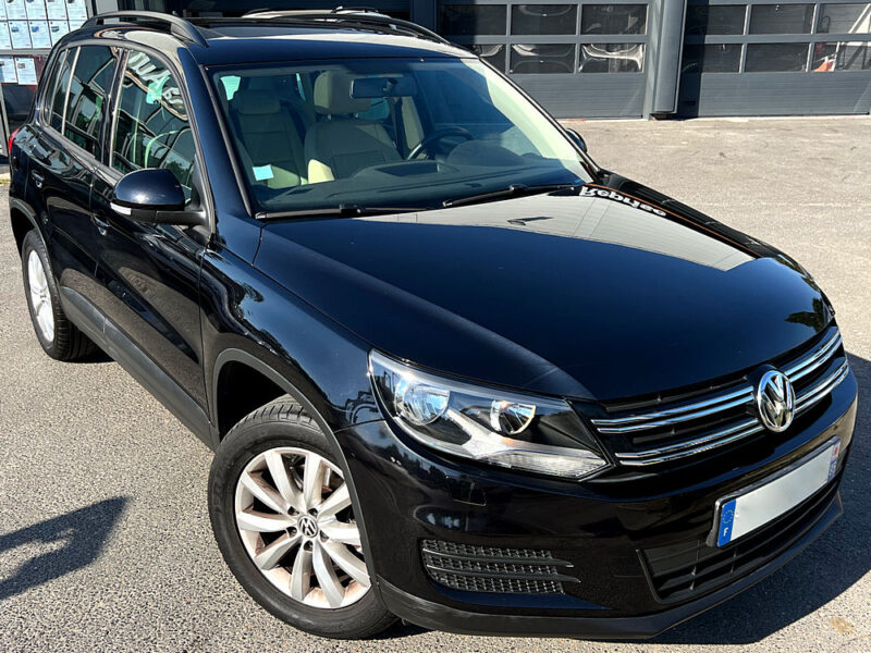 VOLKSWAGEN TIGUAN PHASE II 1.4 TSI 160 CARAT / TOIT OUVRANT CUIR GPS CAMERA CRIT AIR 1 - Garantie1an