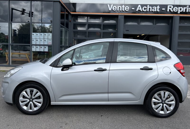 CITROEN C3 II 1.0 VTi 68 Cv CRIT AIR 1 / 5 PORTES 82 700 Kms- Garantie1an