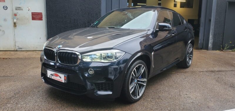 BMW  X6 M 4.4l V8 X-Drive 575 cv DKG8,  Bleu carbone Schwartz , 49 cv,