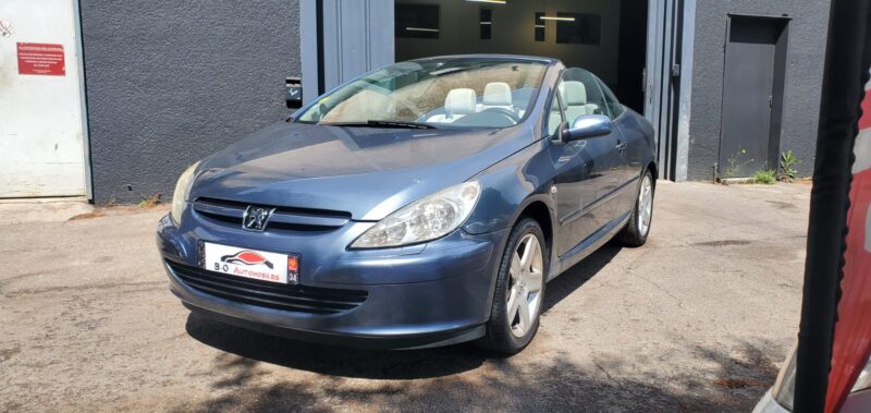 Peugeot 307CC 2.0l i 141 cv, 9cv Gris, 