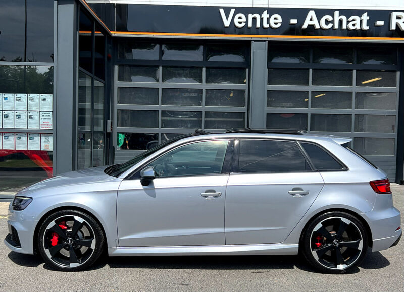 AUDI RS3 SPORTBACK II PHASE 2 SPORTBACK 2.5 TFSI 400 Cv QUATTRO / 1ERE MAIN ORIGINE FRANCE - Garanti