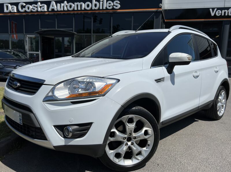 FORD KUGA PHASE II INDIVIDUAL 2.0 TDCI 140 Cv 4x4 / 1ERE MAIN 64 500 Kms CUIR ATTELAGE - Garantie1an