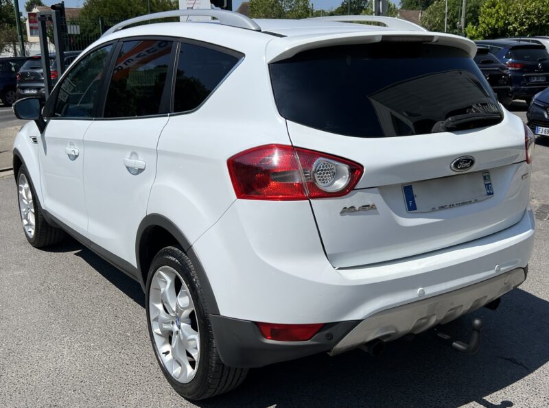 FORD KUGA PHASE II INDIVIDUAL 2.0 TDCI 140 Cv 4x4 / 1ERE MAIN 64 500 Kms CUIR ATTELAGE - Garantie1an