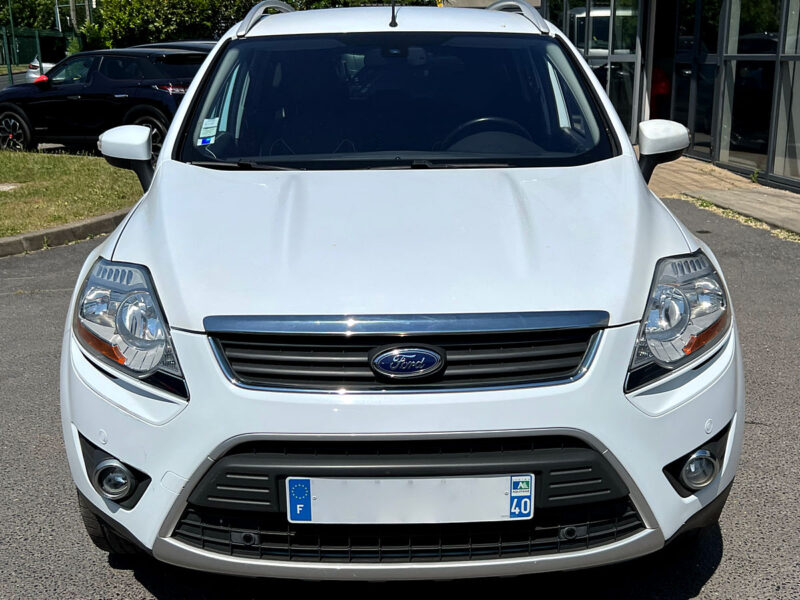 FORD KUGA PHASE II INDIVIDUAL 2.0 TDCI 140 Cv 4x4 / 1ERE MAIN 64 500 Kms CUIR ATTELAGE - Garantie1an