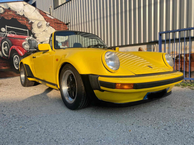 PORSCHE 911 CABRIOLET TURBO LOOK REPRISE POSSIBLE