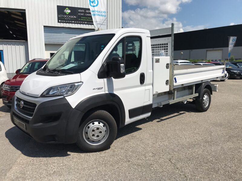 FIAT DUCATO Camion plate-forme/Châssis 2020 - 2.3D 130cv MJTD PACK PRO NAN + COFFRE  - GARANTIE 12 M