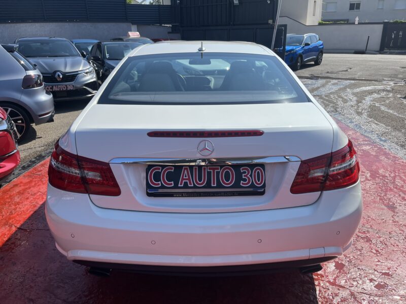 MERCEDES CLASSE E Coupé 2013