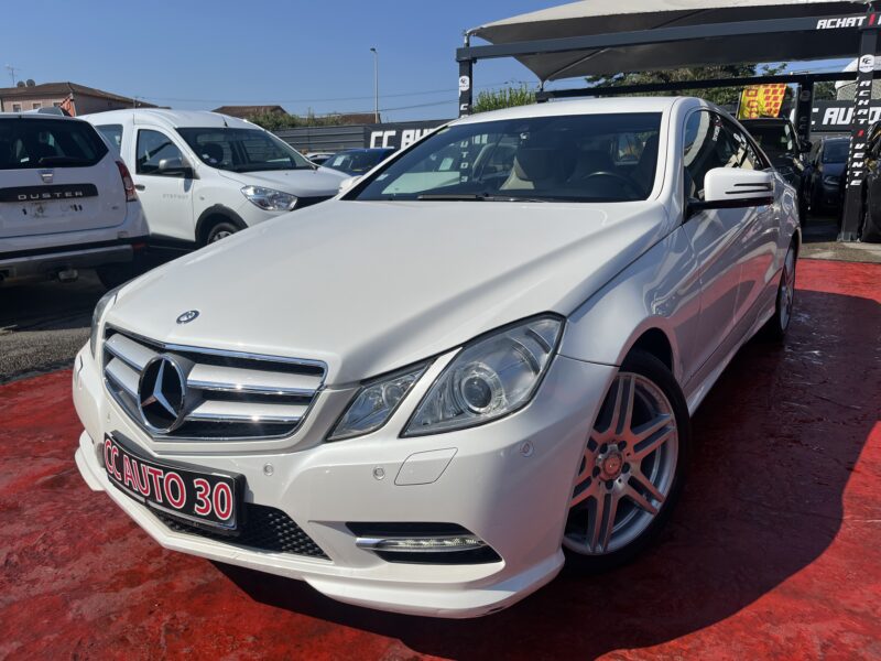 MERCEDES CLASSE E Coupé 2013