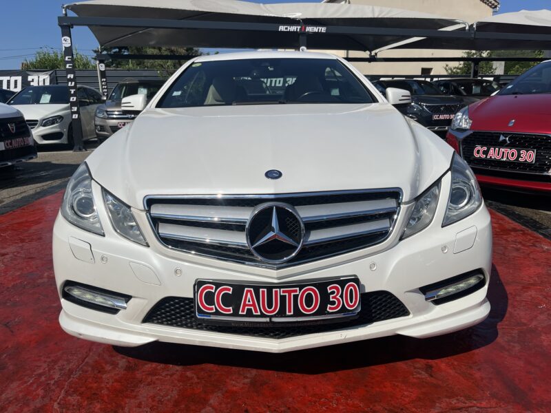 MERCEDES CLASSE E Coupé 2013