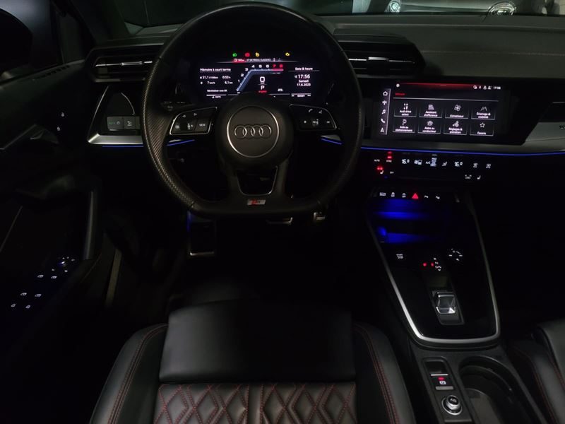 AUDI S3 SPORTBACK 310cv , TO , Caméra , Sièges diamants , AppleCarplay