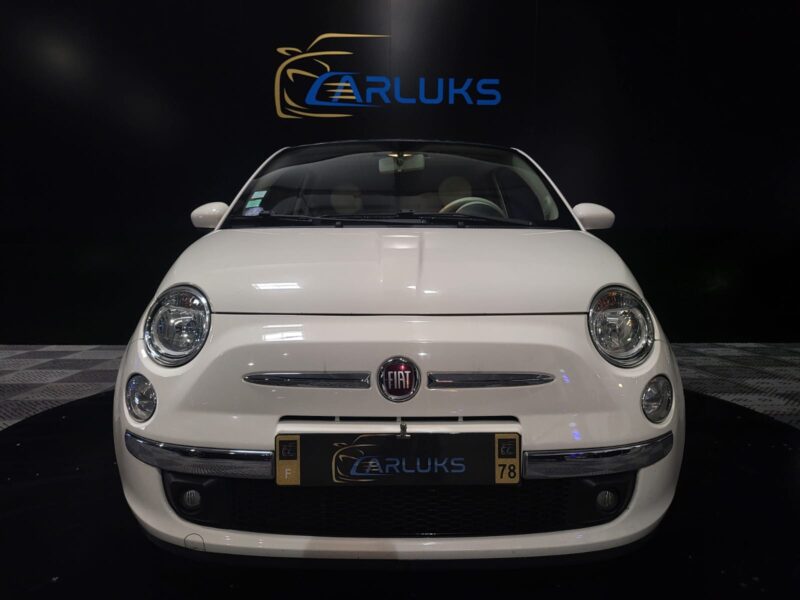 FIAT 500 1.2 8V 69CV LOUNGE STOP AND START 3P // CLIM/BLUETOOTH/TOIT PANORAMIQUE