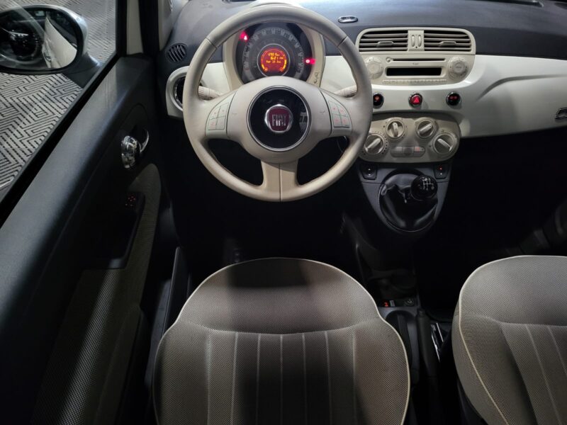 FIAT 500 1.2 8V 69CV LOUNGE STOP AND START 3P // CLIM/BLUETOOTH/TOIT PANORAMIQUE