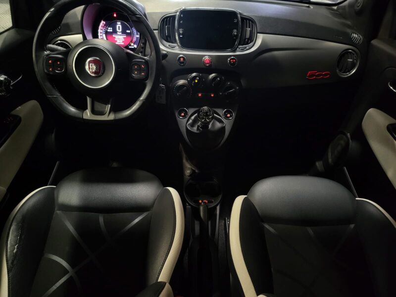 FIAT 500 1.2 8V 69CV S 3P // GPS/BLUETOOTH/REGULATEUR DE VITESSE