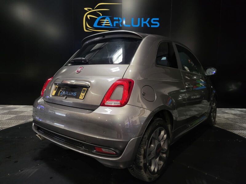 FIAT 500 1.2 8V 69CV S 3P // GPS/BLUETOOTH/REGULATEUR DE VITESSE