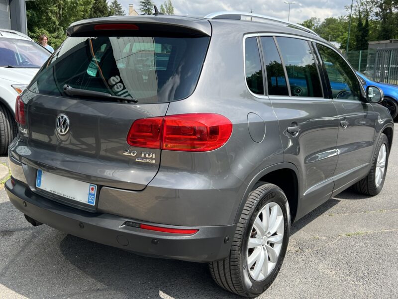 VOLKSWAGEN TIGUAN PHASE II 2.0 TDI 140 BLUEMOTION SPORTLINE / GPS TACTILE CRIT AIR 2 - Garantie6Mois