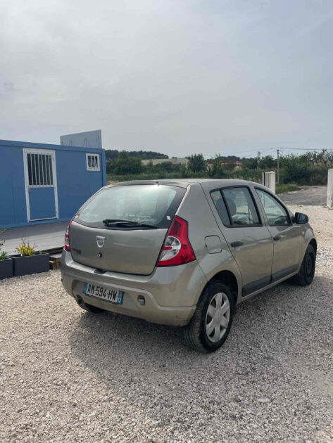 DACIA SANDERO 2010 GPL GARANTIE 1 AN