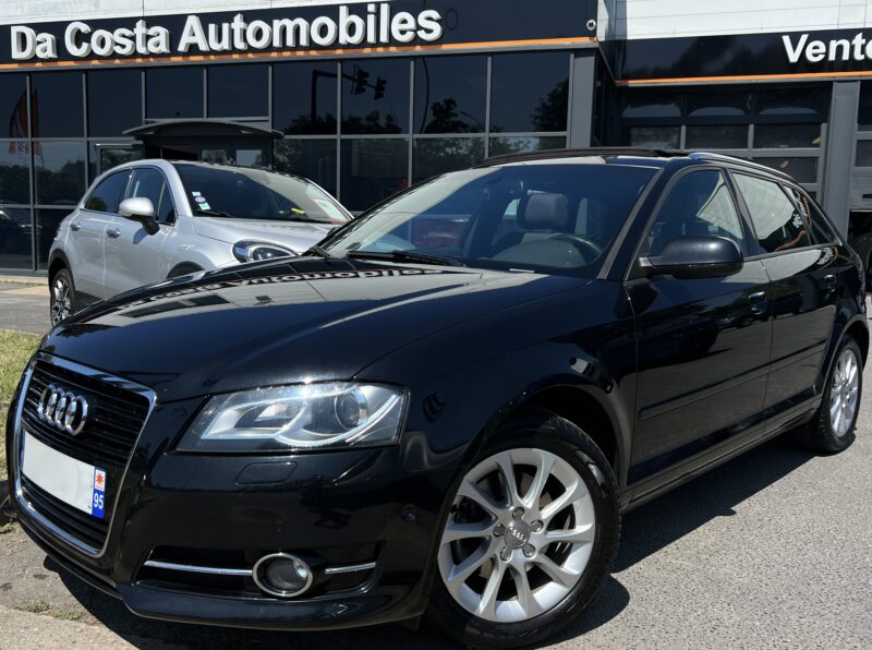 AUDI A3 SPORTBACK II PHASE 2 1.4 TFSI 125 Cv TOIT OUVRANT / 88 800 Kms CRIT AIR 1 - Garantie1an