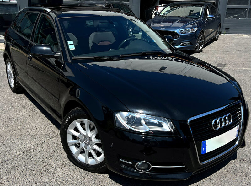 AUDI A3 SPORTBACK II PHASE 2 1.4 TFSI 125 Cv TOIT OUVRANT / 88 800 Kms CRIT AIR 1 - Garantie1an