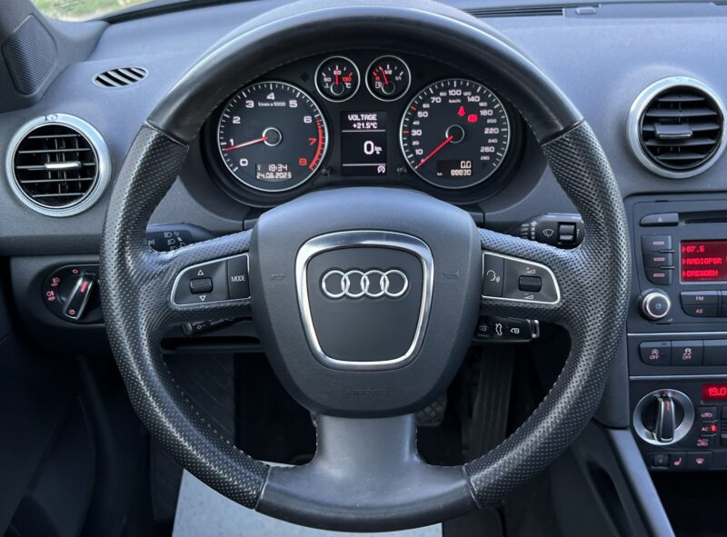 AUDI A3 SPORTBACK II PHASE 2 1.4 TFSI 125 Cv TOIT OUVRANT / 88 800 Kms CRIT AIR 1 - Garantie1an