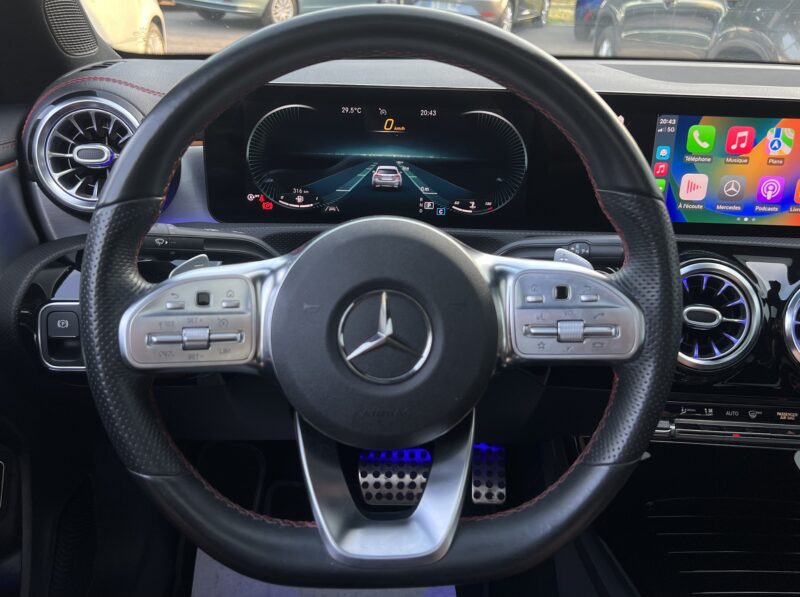 MERCEDES CLA AMG LINE 200 CDI 2.0 150 Cv BVA8 GRIS MAT / TOIT OUVRANT GRAND ECRAN GPS - Garantie1an