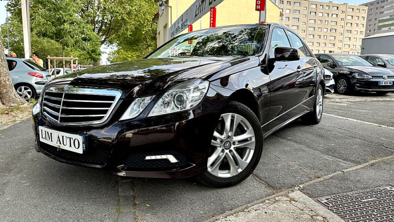 MERCEDES CLASSE E 2009