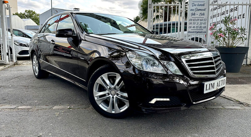 MERCEDES CLASSE E 2009