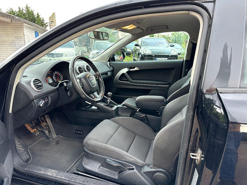 AUDI A3 2L TDI 140 CV / Siège chauffant / Paiement 4X Possible