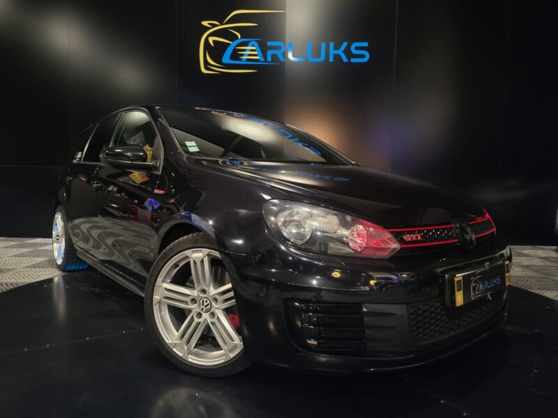 VOLKSWAGEN GOLF VI GTI 2.0 TSI 210cv DSG6 // APPLE CARPLAY/CUIR/PARK ASSIST