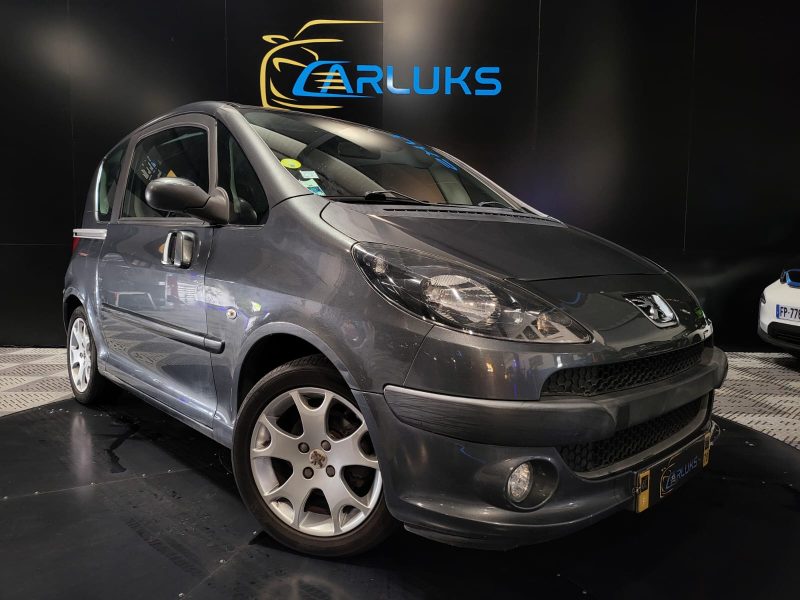 PEUGEOT 1007 1.6 16V 110cv RC Line 3p // PORTE ELECTRIQUE/RADAR-AR/RADIO-CD-MP3