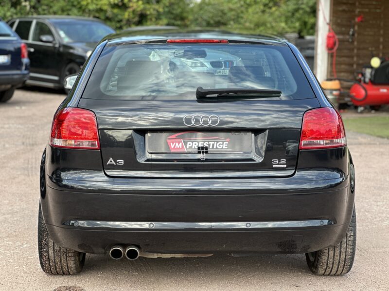 AUDI A3 3,2L V6 250 CV Quattro