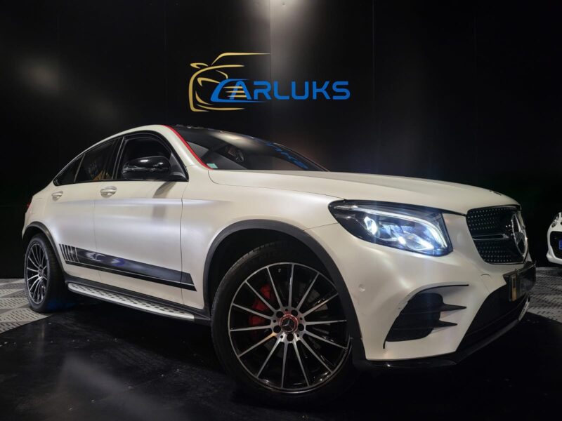 MERCEDES GLC Coupe 220 d 4-matic 170 cv PACK AMG FULL OPTION CAMERA 360 / SIEGES ELECTRIQUE / TOIT O