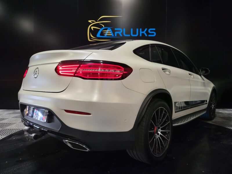 MERCEDES GLC Coupe 220 d 4-matic 170 cv PACK AMG FULL OPTION CAMERA 360 / SIEGES ELECTRIQUE / TOIT O