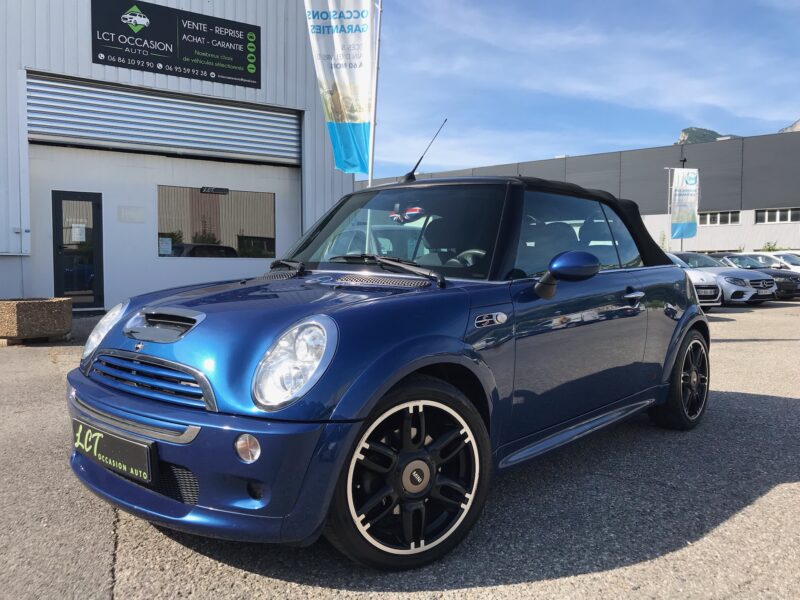 MINI CABRIOLET - 1.6i 16V 170cv COOPER S - GARANTIE 6 MOIS 