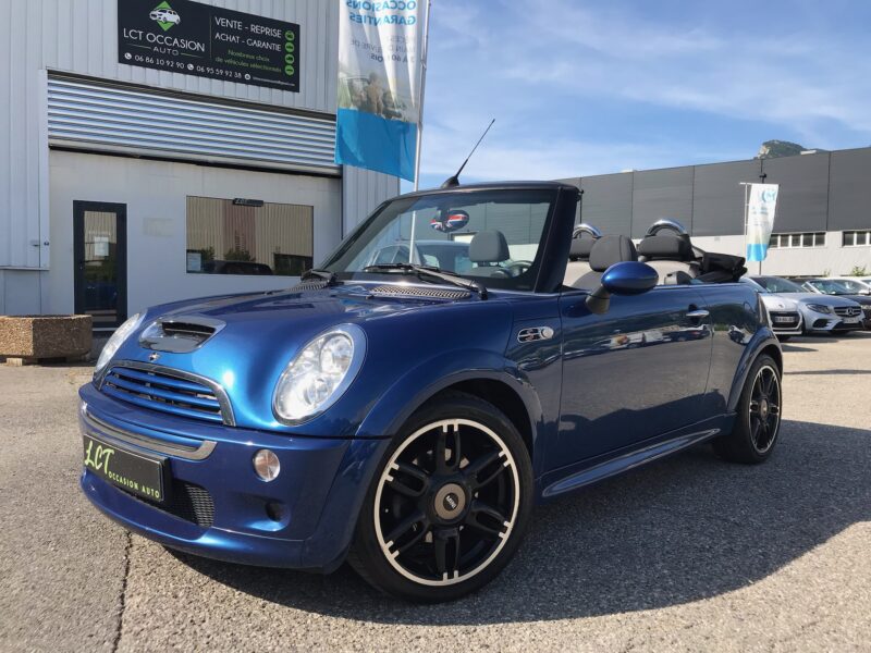 MINI CABRIOLET - 1.6i 16V 170cv COOPER S - GARANTIE 6 MOIS 