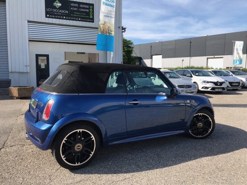 MINI CABRIOLET - 1.6i 16V 170cv COOPER S - GARANTIE 6 MOIS 