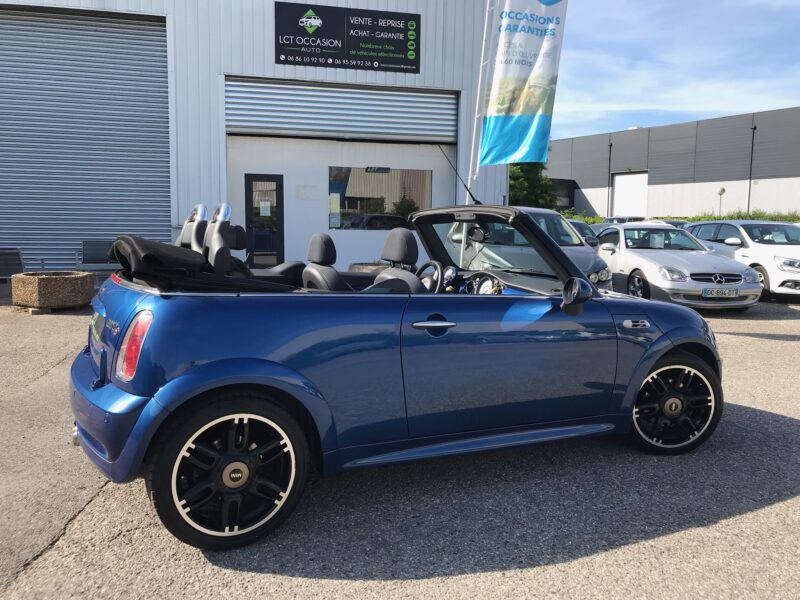 MINI CABRIOLET - 1.6i 16V 170cv COOPER S - GARANTIE 6 MOIS 