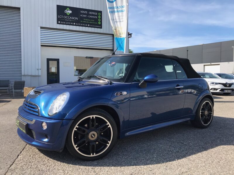 MINI CABRIOLET - 1.6i 16V 170cv COOPER S - GARANTIE 6 MOIS 