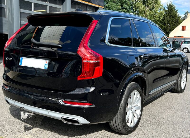 VOLVO XC90 II D5 2.0 225 Cv INSCRIPTION LUXE / 7 PLACES 4x4 1ERE MAIN 44 100 Kms - Garantie1an