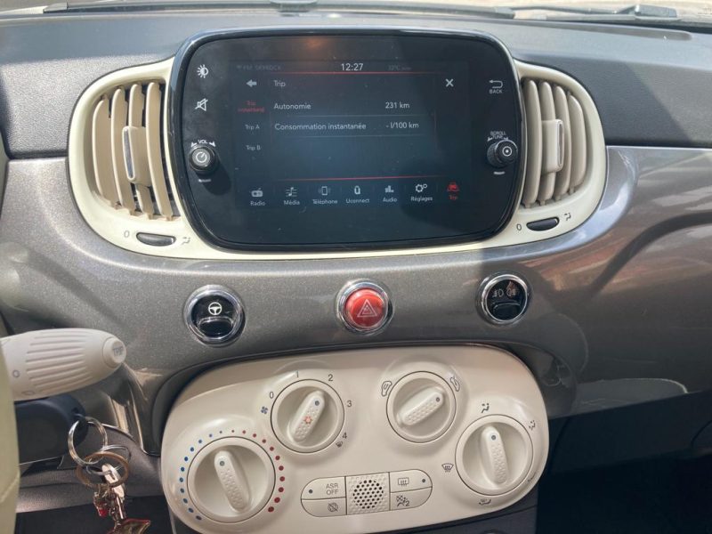 FIAT 500 1.2  69  ch lounge  2019