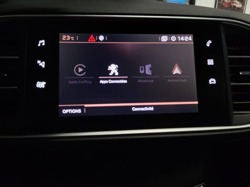 PEUGEOT 308 1.2 130cv GT LINE Black Edition , Caméra 360 , AppleCarplay 