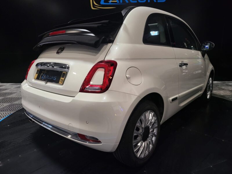 FIAT 500 C 1.2 MPi 69cv Lounge 3p / CAPOTE ELECTRIQUE/RADAR-AR/BLUETOOTH/GPS