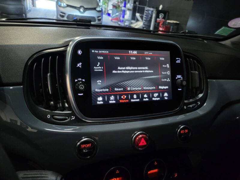 FIAT 500 ABARTH 595 1.4 T-JET 145cv BVM5 // TOIT OUVRANT/PHARE LED/SYSTEME UCONNECT