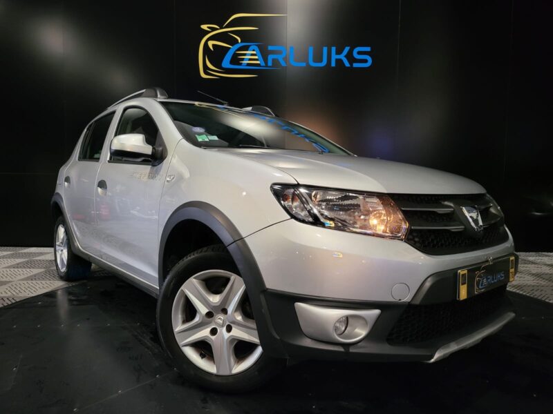 DACIA SANDERO Stepway 0.9 TCe 90cv Prestige 1ère Main // ENTRETIEN COMPLET DACIA/RADAR-AR/GPS/BLUETO