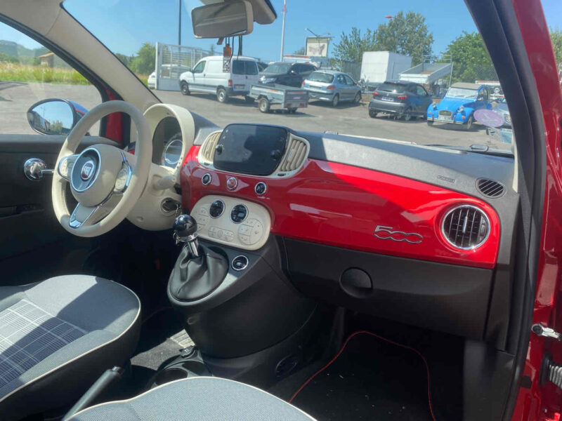 FIAT 500 1.2 69 Toit panoramique 2019