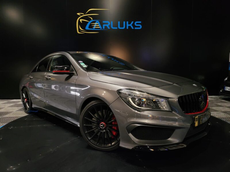 MERCEDES CLA 45 AMG 4-matic 360cv PACK AMG EDT 1 SIEGE ELECTRIQUE / CAMERA / SIEGES F1