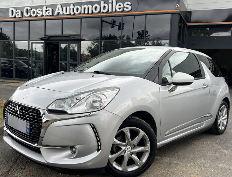 DS DS 3 PHASE 2 II SO CHIC 1.2 110 Cv BOITE AUTOMATIQUE / 32 100 Kms - Garantie1an