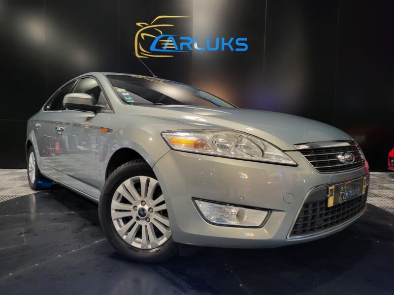 FORD MONDEO Berline 2.0i Flexifuel 145cv Ghia // RADAR-AV-AR/PRISE AUX/CLIM AUTO