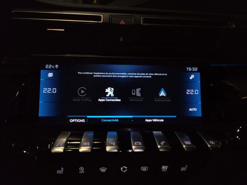 PEUGEOT 508 II 1.6 THP 180cv GT Line EAT8 // APPLE CARPLAY/TOIT OUVRANT/SIEGES CHAUFFANTS-MASSANTS